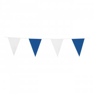 Girlande - Wimpel - Blau/Weiß - 3 m Girlande - Wimpel - Blau/Weiß - 3 m