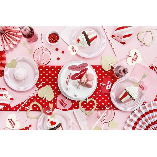 Kuchenspieer - Se Liebe - Goldglitter - 6er-Pack