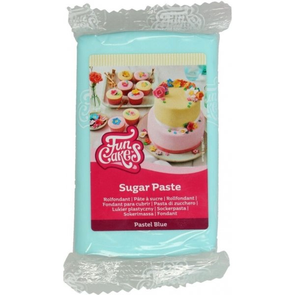 Zuckerpaste - Pastellblau - 250 Gramm