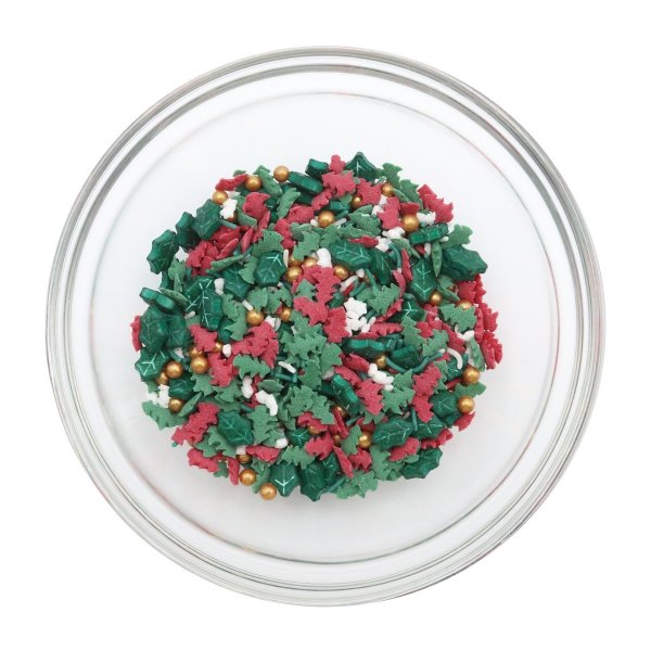 Weihnachtsstreusel - Aus der Schachtel - Fr�hliche Feiertage - 60 g - PME