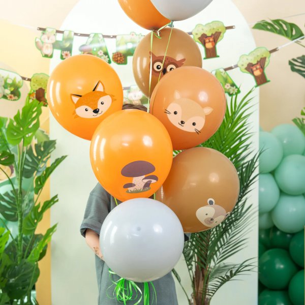 Luftballons - Freunde des Waldes - 8 Stk Luftballons - Freunde des Waldes - 8 Stk