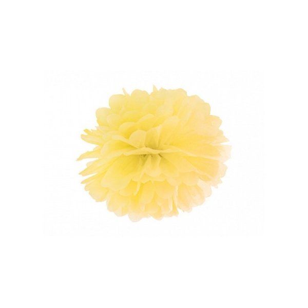 Pompon - Gelb - 25 cm