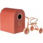 Dreirad mit Gehäuse - Maileg - Coral Dreirad mit Gehäuse - Maileg - Coral