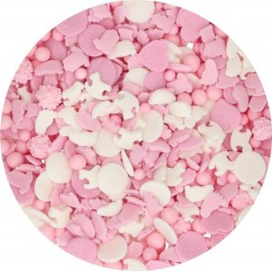 Streuselmischung - Baby Pink - Funcakes - 50 g Streuselmischung - Baby Pink - Funcakes - 50 g