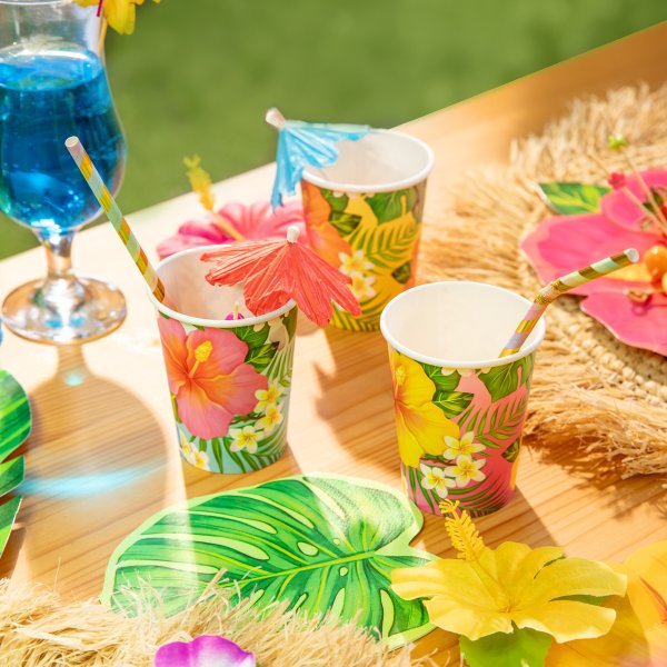 Pappteller - Bananenblatt - Aloha - 32 x 15 cm - 3er-Pack Pappteller - Bananenblatt - Aloha - 32 x 15 cm - 3er-Pack