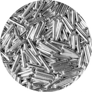 Streusel - Zuckerstangen - Silber Streusel - Zuckerstangen - Silber
