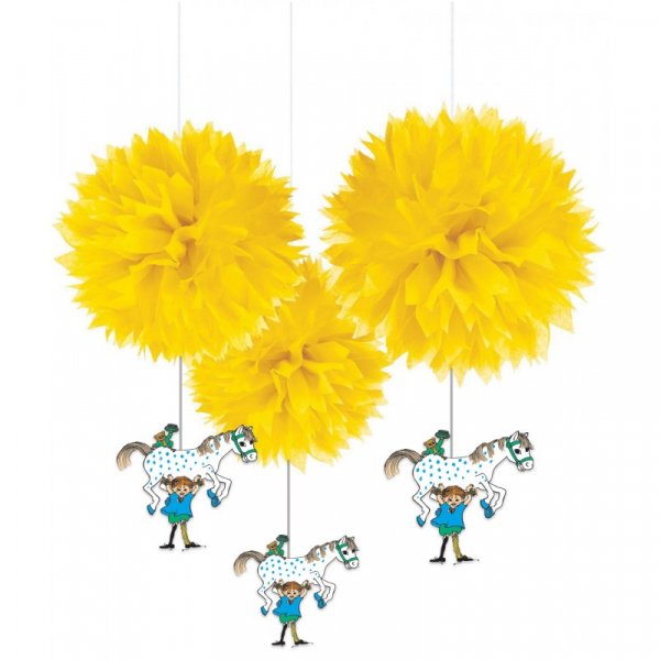 Bommel - Pippi Langstrumpf - 3er-Pack Bommel - Pippi Langstrumpf - 3er-Pack