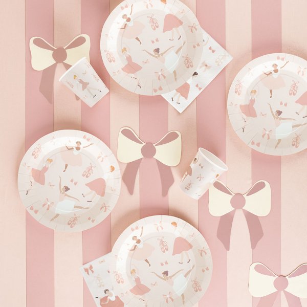 Pappteller - Bezaubernde Ballerina - 8er-Pack Pappteller - Bezaubernde Ballerina - 8er-Pack