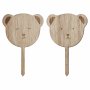 Kuchenspießer - Teddybär - Holz - 6er-Pack Kuchenspießer - Teddybär - Holz - 6er-Pack