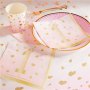 Servietten - 1. Geburtstag - Rosa/Gold - 20er-Pack Servietten - 1. Geburtstag - Rosa/Gold - 20er-Pack