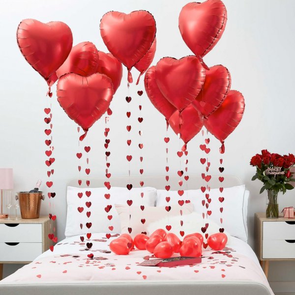 Ballonset - Rote Herzen - LOVE Ballonset - Rote Herzen - LOVE