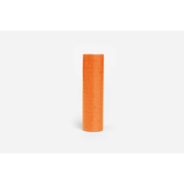 Luftschlangen - Schwer entflammbar - Orange - 1 Rolle, 20 Stück Luftschlangen - Schwer entflammbar - Orange - 1 Rolle, 20 Stück