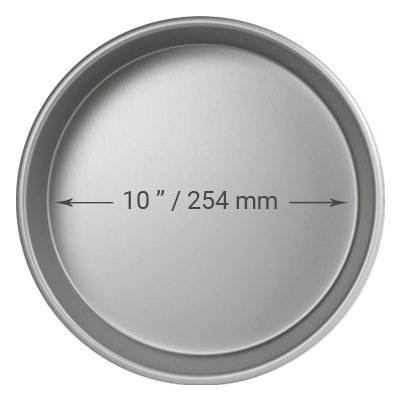 Runde Kuchenform - PME - Ø 25 cm, 10 cm hoch Runde Kuchenform - PME - Ø 25 cm, 10 cm hoch