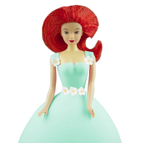 Puppe - Barbie-Kuchen - Rotschopf Puppe - Barbie-Kuchen - Rotschopf