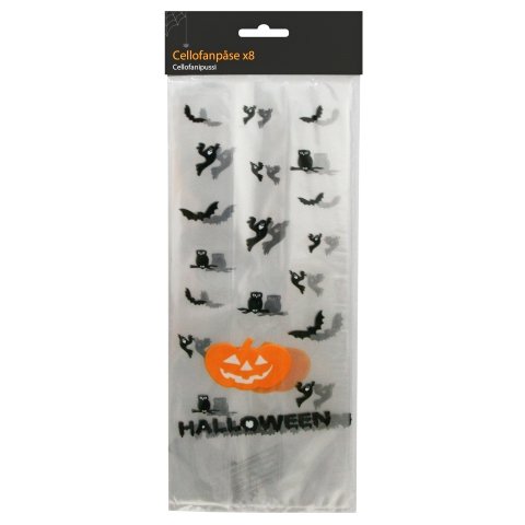 Zellophant�ten - 8er-Pack - Halloween