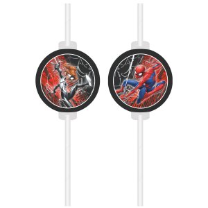 Strohhalme - Spider-Man - 4er-Pack Strohhalme - Spider-Man - 4er-Pack
