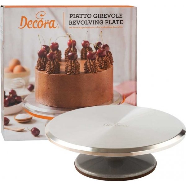 Drehteller für Kuchen - Decora - Edelstahl Drehteller für Kuchen - Decora - Edelstahl