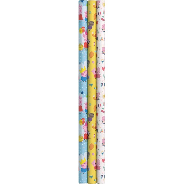 Geschenkpapier - Greta das Schwein - 3er-Pack Geschenkpapier - Greta das Schwein - 3er-Pack