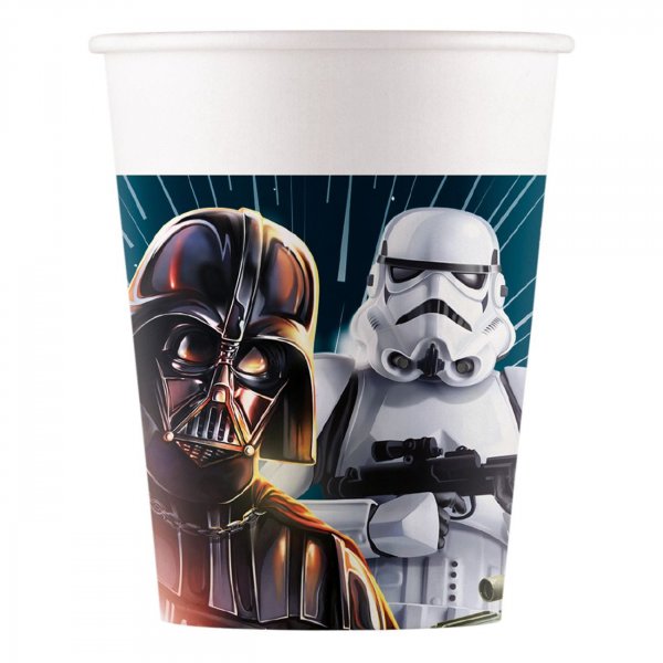 Star Wars Galaxy Pappbecher - 8er-Packung Star Wars Galaxy Pappbecher - 8er-Packung