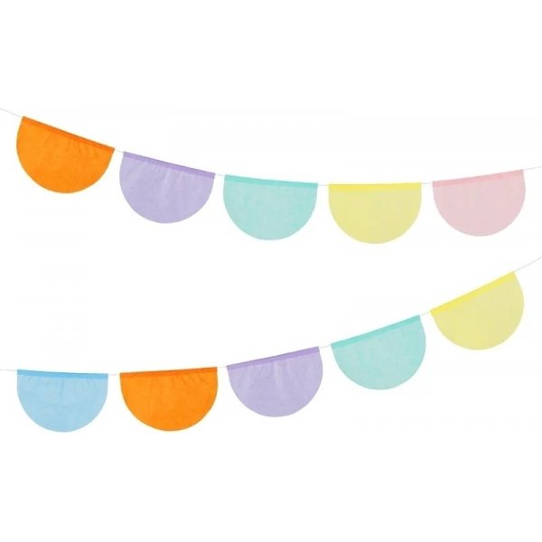 Girlande - Pastell - 3m