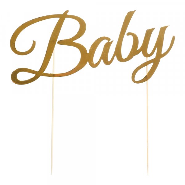 Kuchendeckel - Baby - Gold