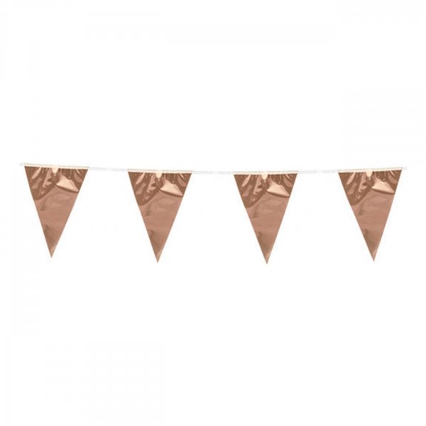 Wimpelgirlande - Roségold - 10 m Wimpelgirlande - Roségold - 10 m