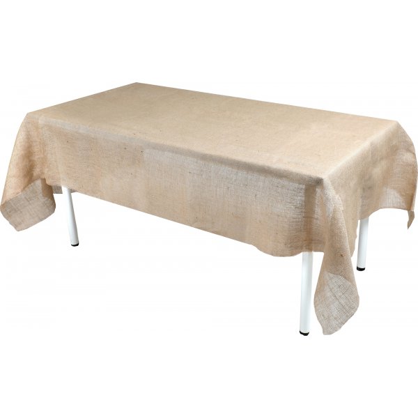 Tischdecke aus Jutestoff - 120 x 220 cm Tischdecke aus Jutestoff - 120 x 220 cm