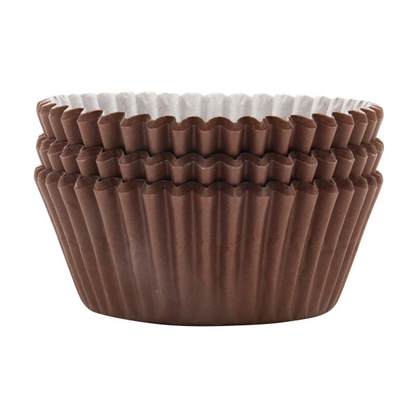 Muffinformen - PME - Braun - 60er-Pack