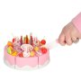 Kuchenspielzeug mit Klettverschluss, 75 Teile, Rosa Kuchenspielzeug mit Klettverschluss, 75 Teile, Rosa