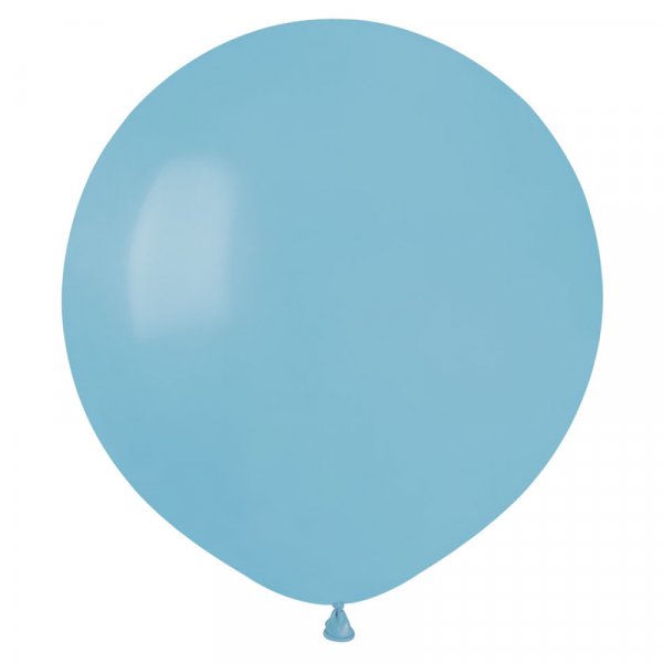 Runde Luftballons - Hellblau - 48 cm - 10er-Pack