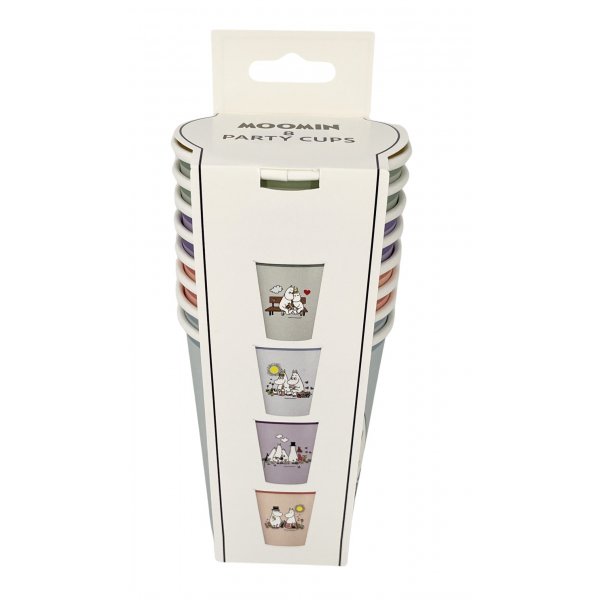 Pappbecher - Mumin 8er-Pack 250ml Pappbecher - Mumin 8er-Pack 250ml