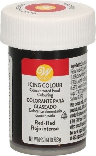Farbpaste - Rot Rot - Wilton - 28 g Farbpaste - Rot Rot - Wilton - 28 g