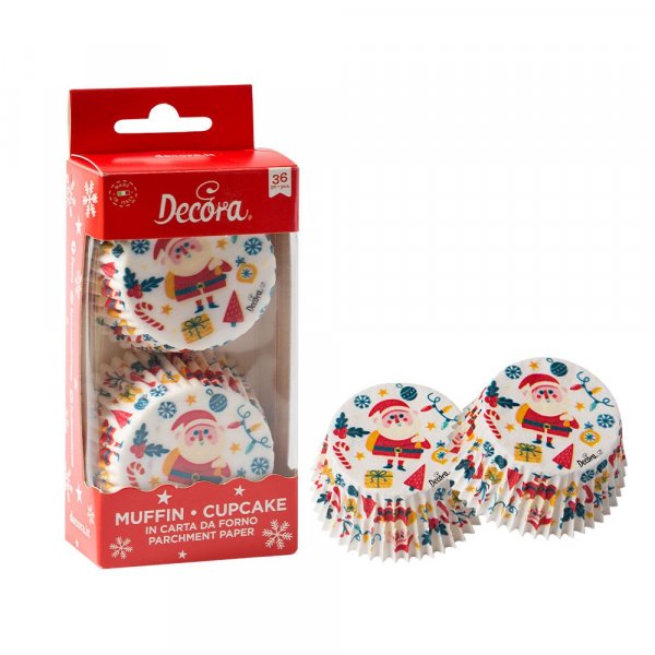 Muffinformen - 36er-Pack - Sweet Santa Muffinformen - 36er-Pack - Sweet Santa