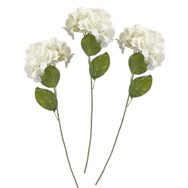 Künstliche Blumen - Hortensie - Weiß Künstliche Blumen - Hortensie - Weiß