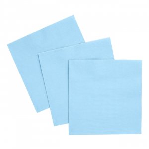 Servietten - Hellblau - 33 x 33 cm - 20er-Packung