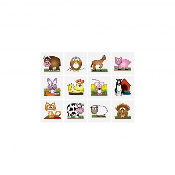 Tattoos - Nutztiere - 12 St�ck