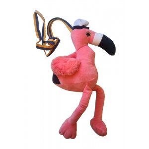 Sch�lertier - Rosa Flamingo - 40 cm