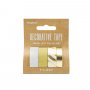 Washitape - 4er-Pack - Gold/Silber
