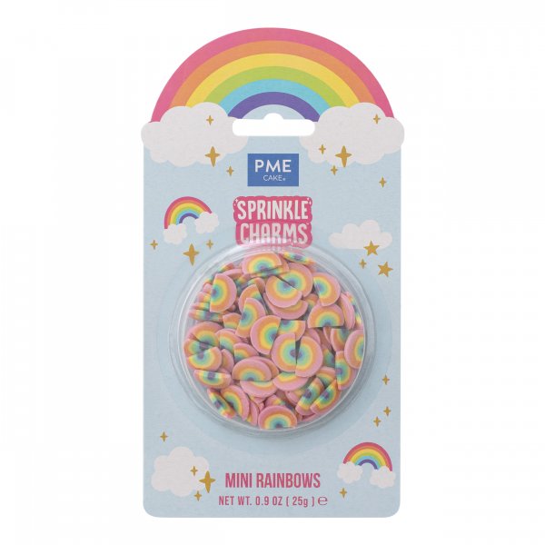 Streusel - Regenbogen - Pastell - PME - 25 g Streusel - Regenbogen - Pastell - PME - 25 g