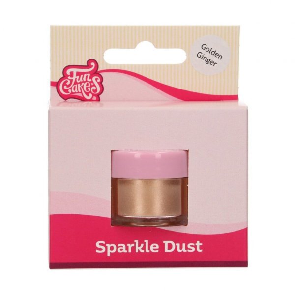 FunCakes Farbpulver Rotgold Schimmernd (Glitzerstaub Goldener Ingwer) 3,5 g FunCakes Farbpulver Rotgold Schimmernd (Glitzerstaub Goldener Ingwer) 3,5 g