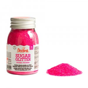 Funkelnde Zuckerkristalle - Rosa Funkelnde Zuckerkristalle - Rosa