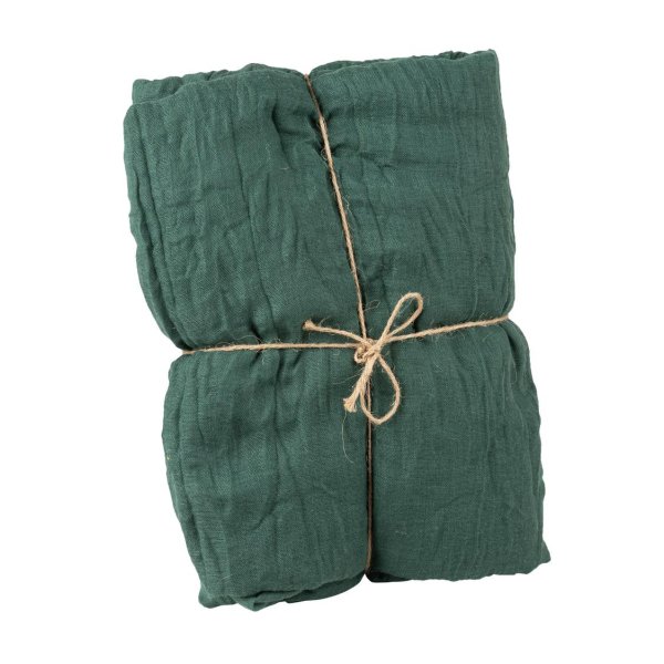 Tischläufer aus Stoff - Grün - 90 cm x 3 m Tischläufer aus Stoff - Grün - 90 cm x 3 m