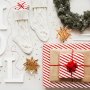 Geschenkkordel und Schleifen - Rot-Mix - 3er-Pack
