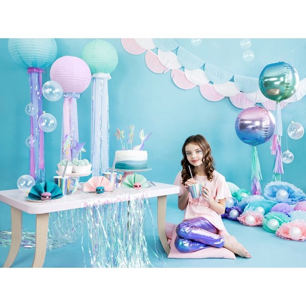 Pappbecher - Mermaid Party - 6er-Pack