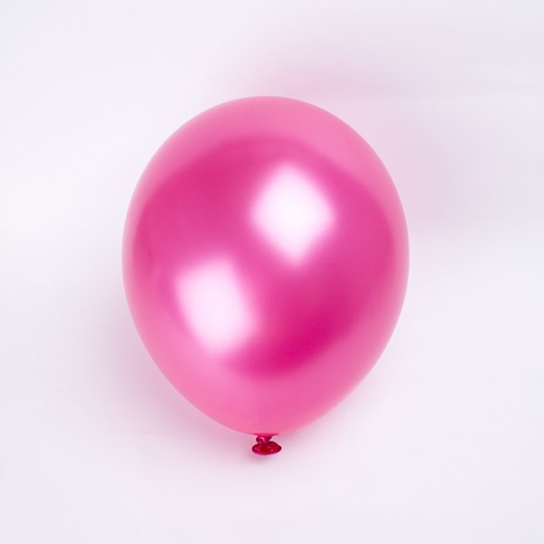 Luftballons - Metallic - Pink - 10er-Pack