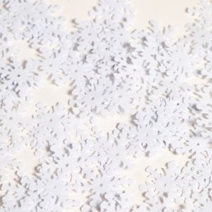 Tischkonfetti - Schneeflocken - Weiß - 14 g Tischkonfetti - Schneeflocken - Weiß - 14 g