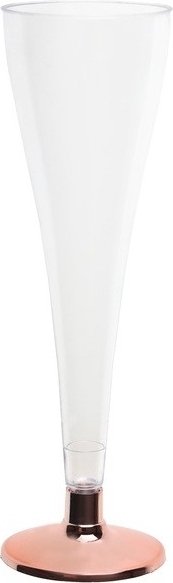 Champagnerglas - 6er-Pack - Klar/Roségold Champagnerglas - 6er-Pack - Klar/Roségold