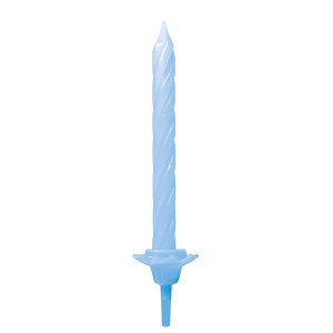 Kuchenkerzen - Hellblau - 8,5 cm - 24er-Packung Kuchenkerzen - Hellblau - 8,5 cm - 24er-Packung
