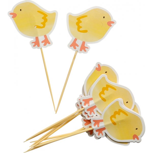 Kuchenspieer - Hhner - 10er-Pack