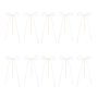Cake Picks/Cake Topper - Schleifen - Weiß - 10er Pack Cake Picks/Cake Topper - Schleifen - Weiß - 10er Pack